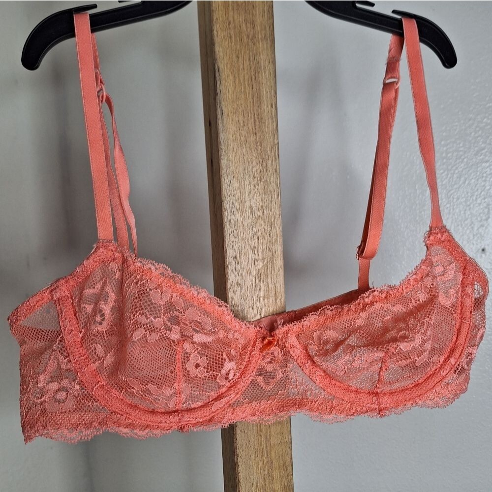 3/$15 Flirtitude Orange Lace Bra